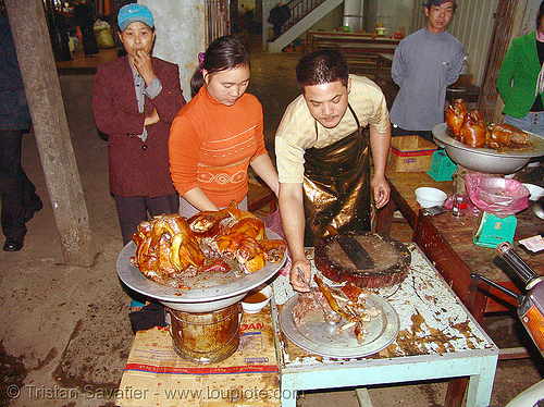 dog meat shop - thịt ch&oacute; - vietnam
