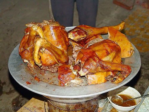 dog meat shop - thịt ch&oacute; - vietnam